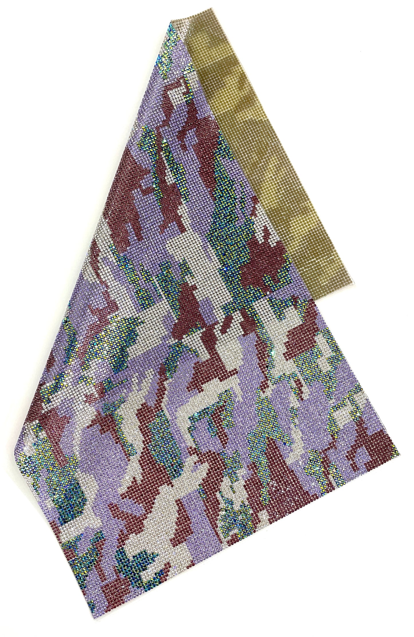 Hot-fix Camouflage Rhinestone Sheet 9 1/2 in x 15 1/2 in