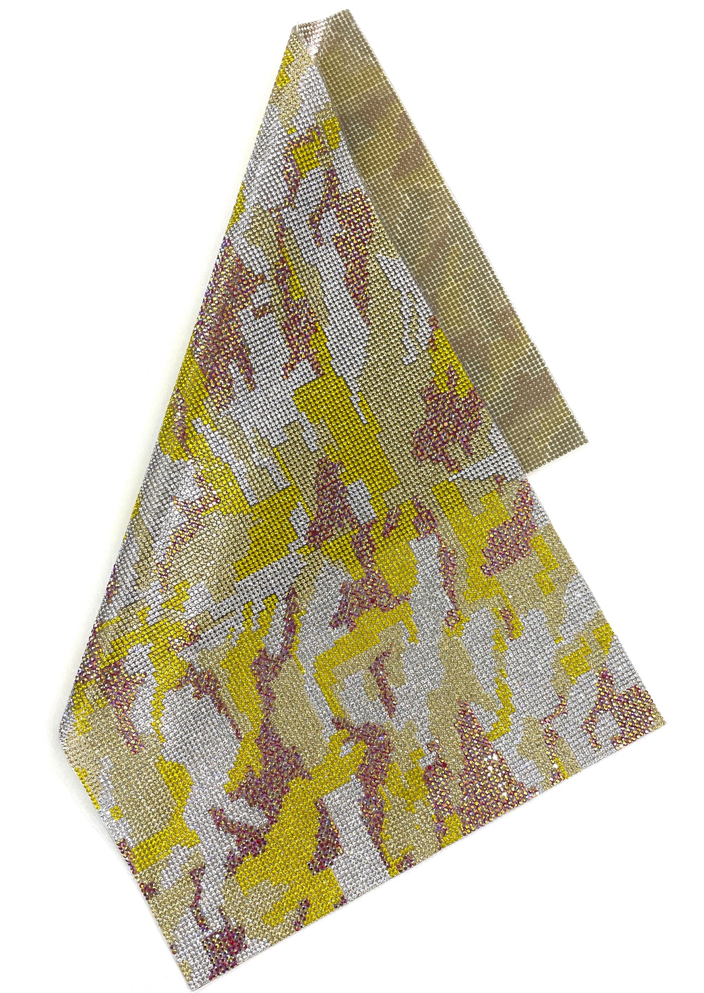 Hot-fix Camouflage Rhinestone Sheet 9 1/2 in x 15 1/2 in