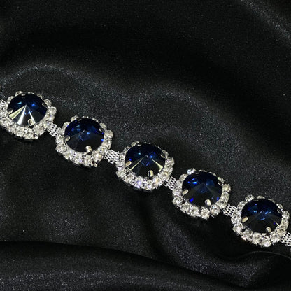 Pointy Sunflower rhinestone trim LA-323 by yard