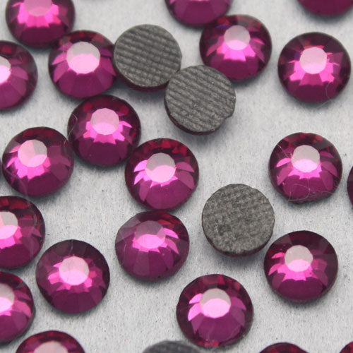Fuchsia LA Wings Hot-fix Rhinestones **