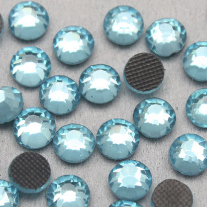 Aquamarine LA Wings Hot-fix Rhinestones