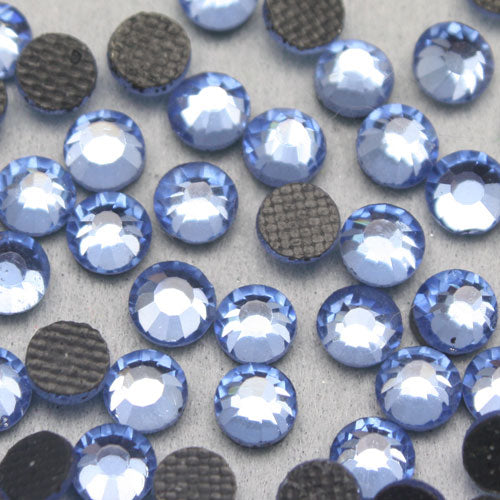 Lt.Sapphire LA Wings Hot-fix Rhinestones