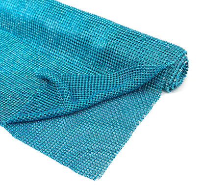 Aquamarine Rhinestone Chainmail