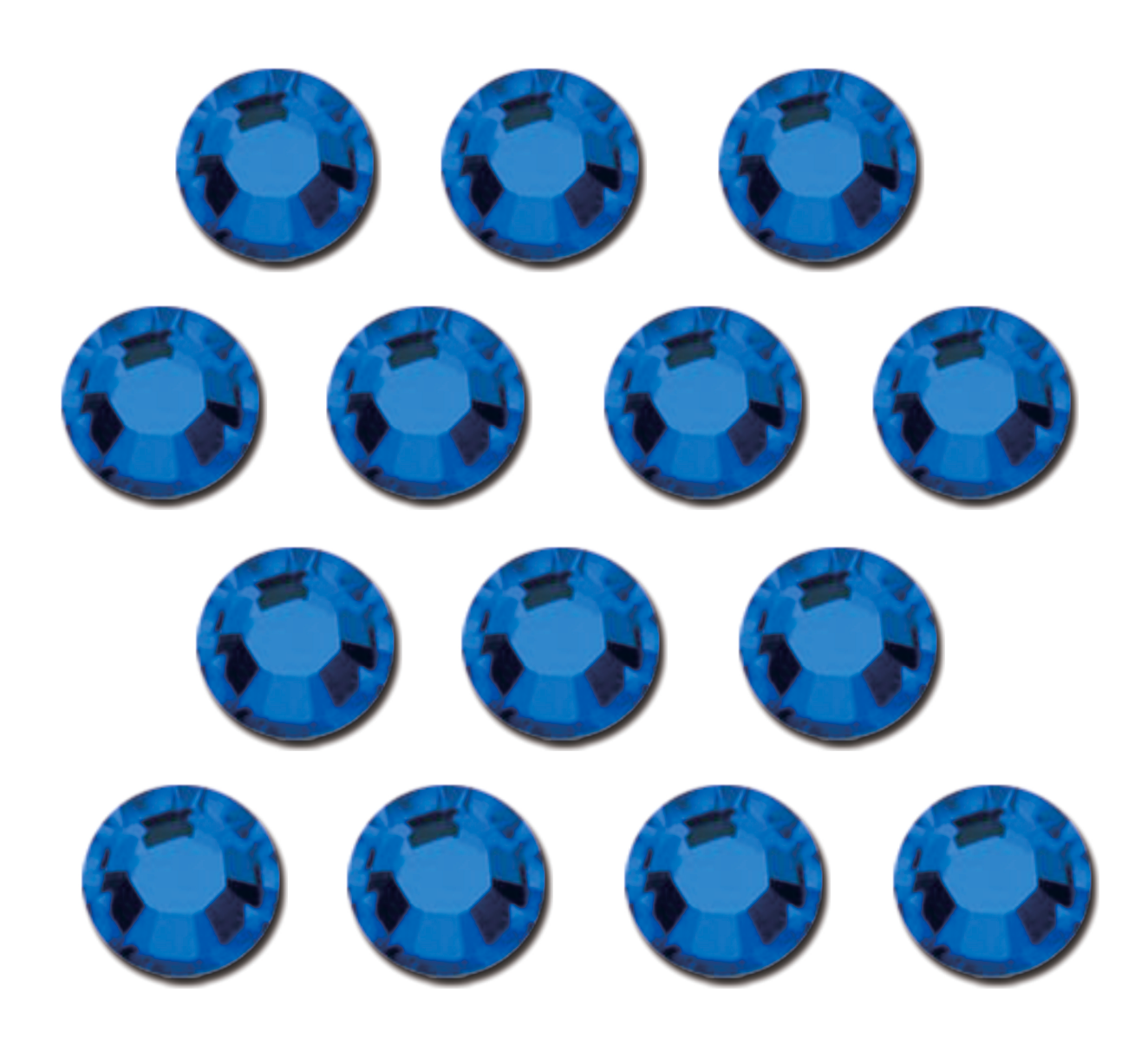 Capri Blue Hot-fix Mini Bag