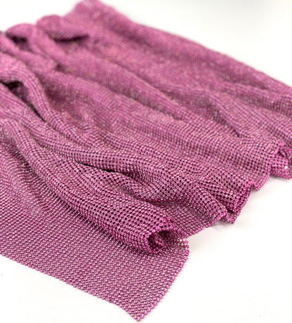 Pink Rhinestone Chainmail