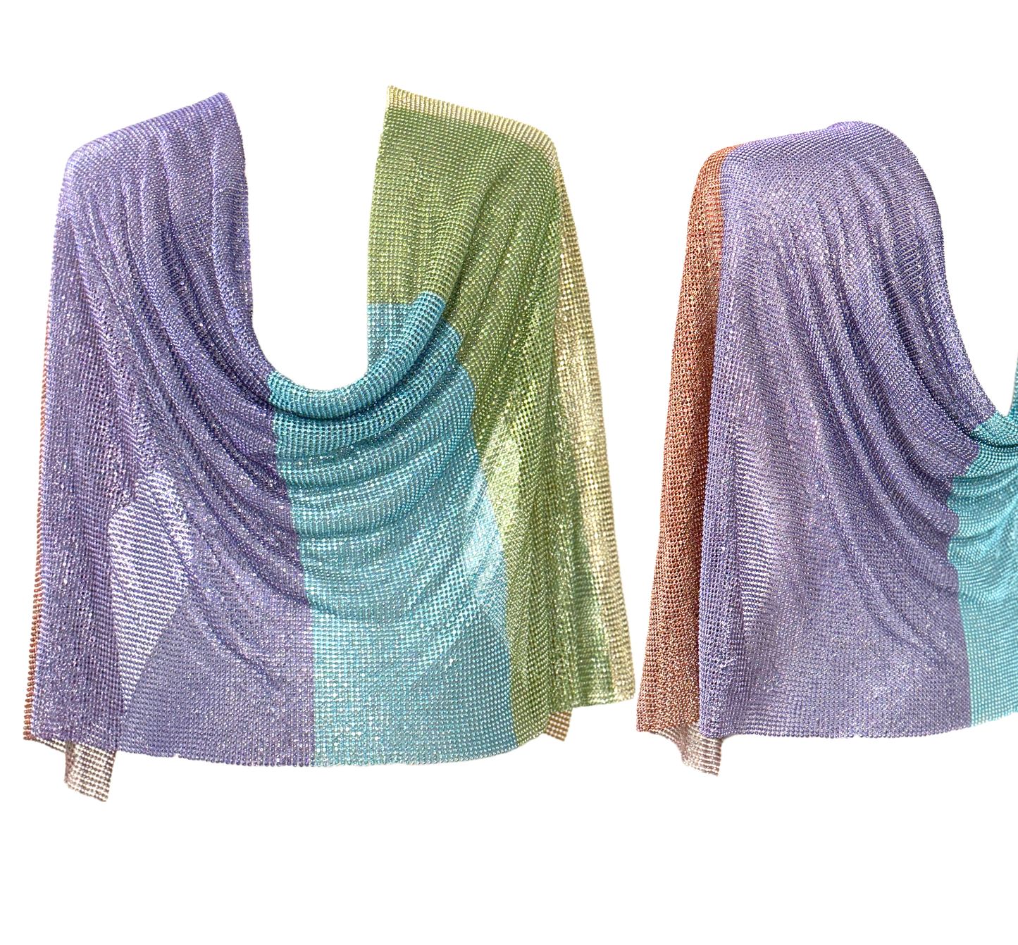 Rainbow Rhinestone Chainmail