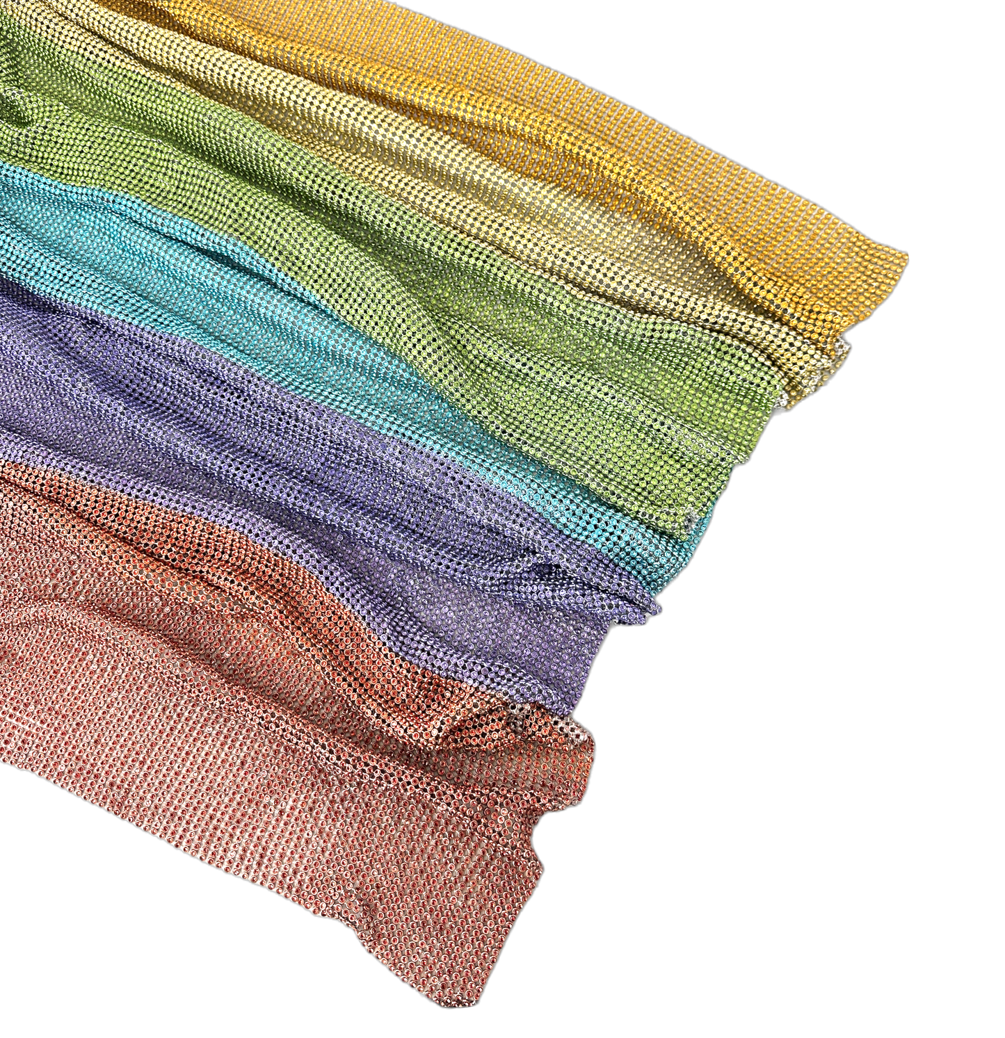 Rainbow Rhinestone Chainmail