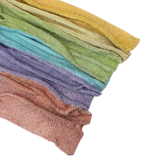 Rainbow Rhinestone Chainmail