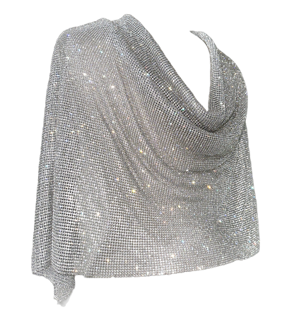 Crystal Rhinestone Metal Chainmail