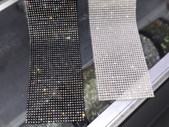 24Line Elastic Rhinestone Banding - Stretches Vertically