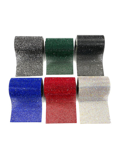 Iron on rhinestone sheets SS6 Hot-Fix Crystal Strips DIY
