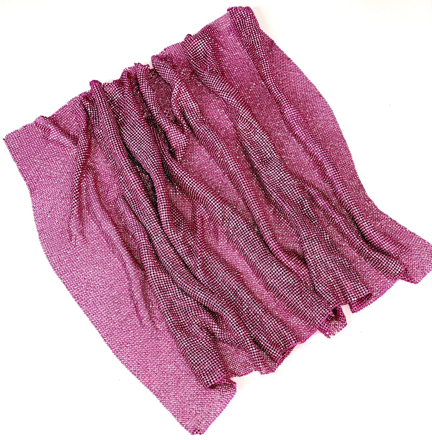 Pink Rhinestone Chainmail