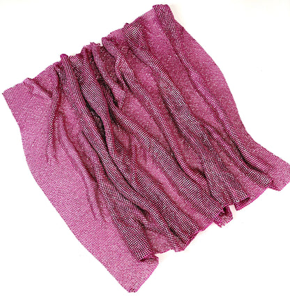 Pink Rhinestone Chainmail