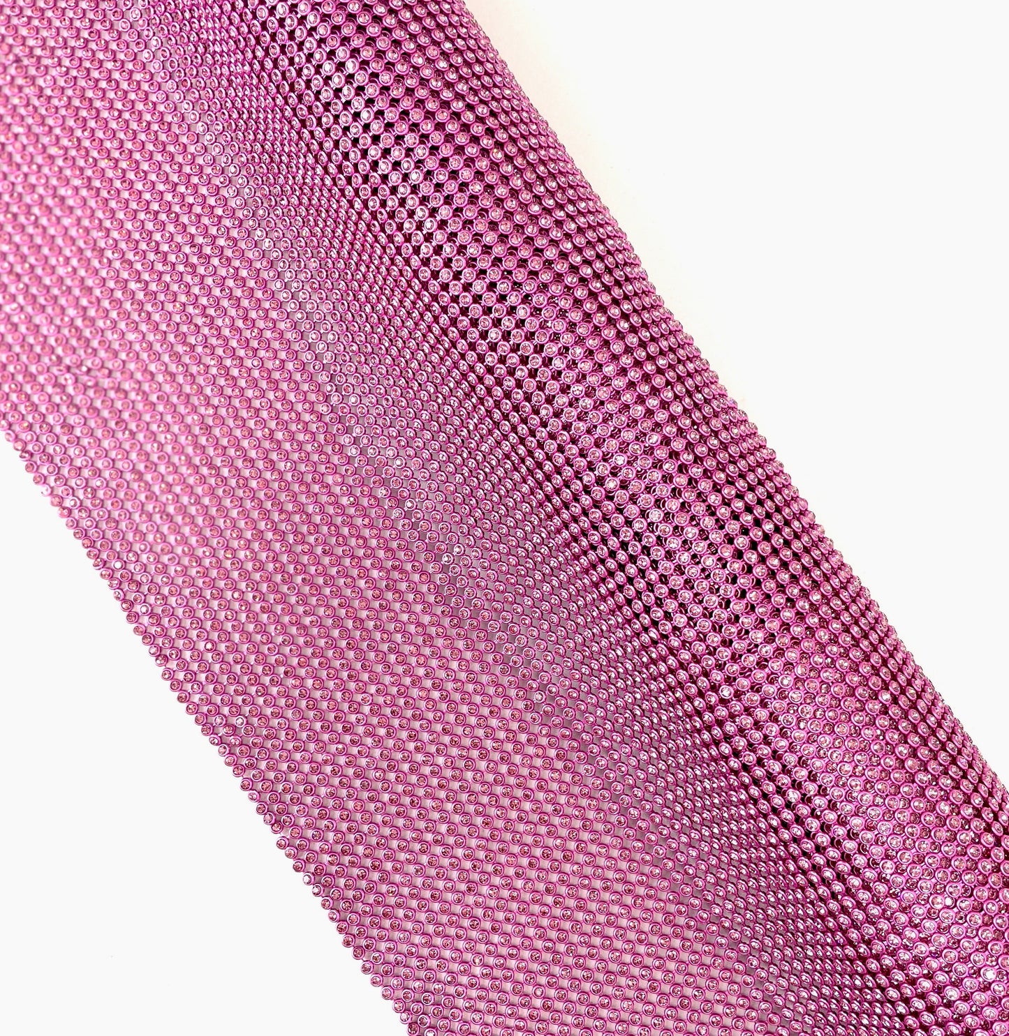 Pink Rhinestone Chainmail