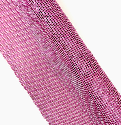 Pink Rhinestone Chainmail