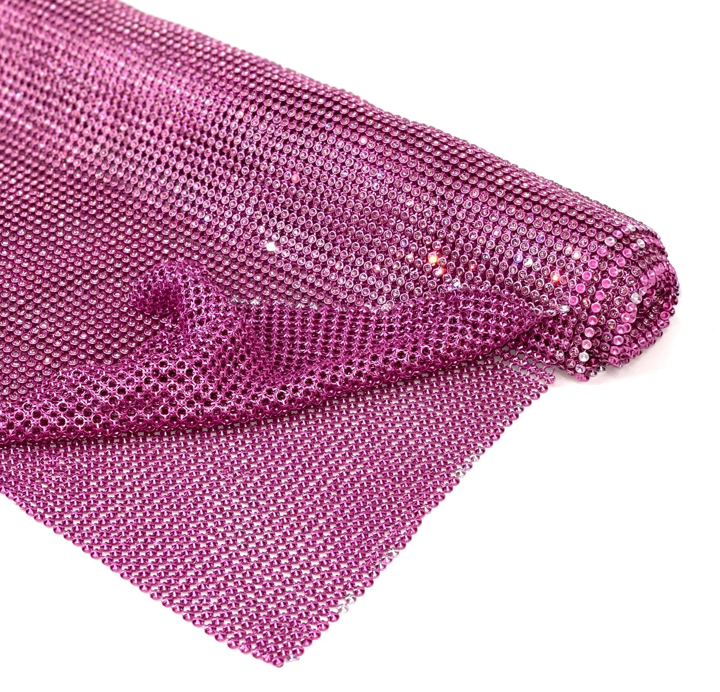 Pink Rhinestone Chainmail