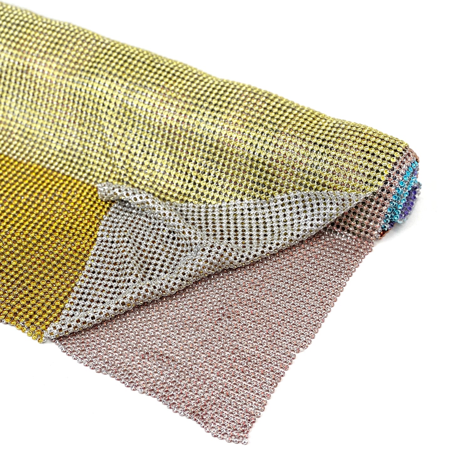 Rainbow Rhinestone Chainmail