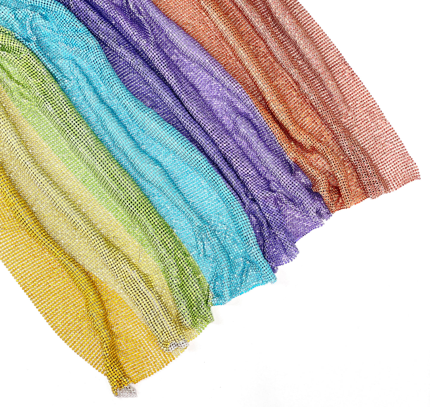 Rainbow Rhinestone Chainmail