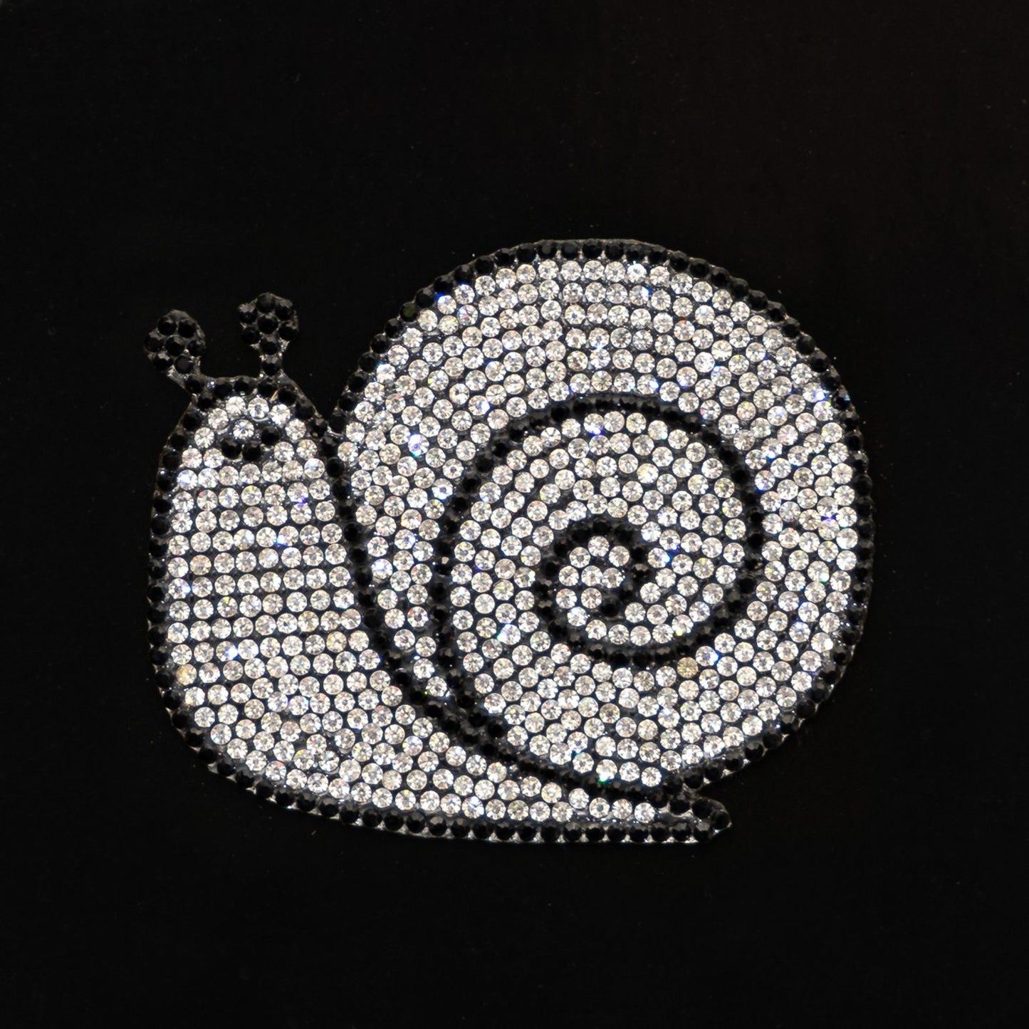 Snail Rhinestone Hot-fix Patch