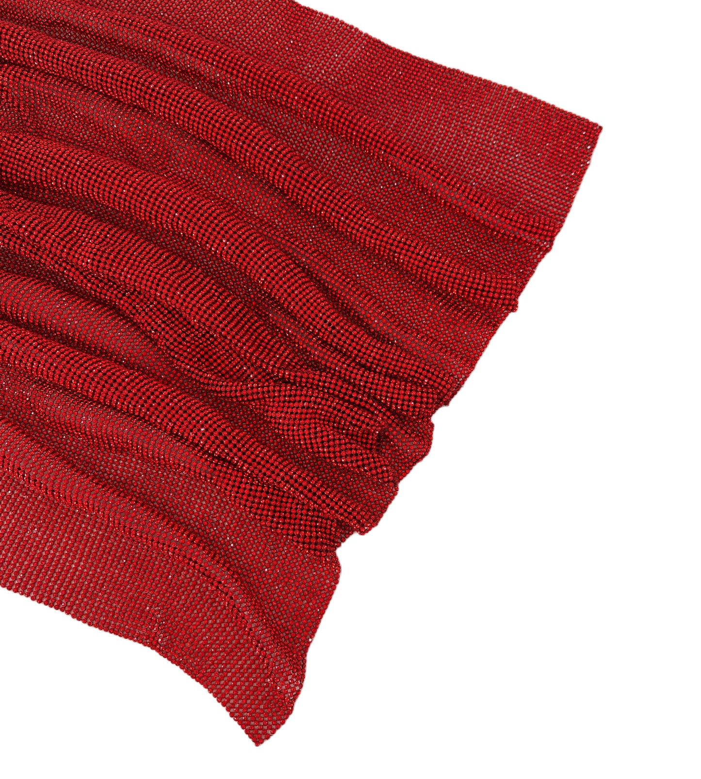 Siam Red Rhinestone Chainmail