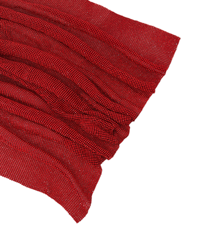 Siam Red Rhinestone Chainmail