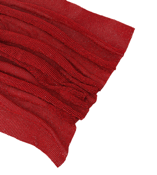 Siam Red Rhinestone Chainmail