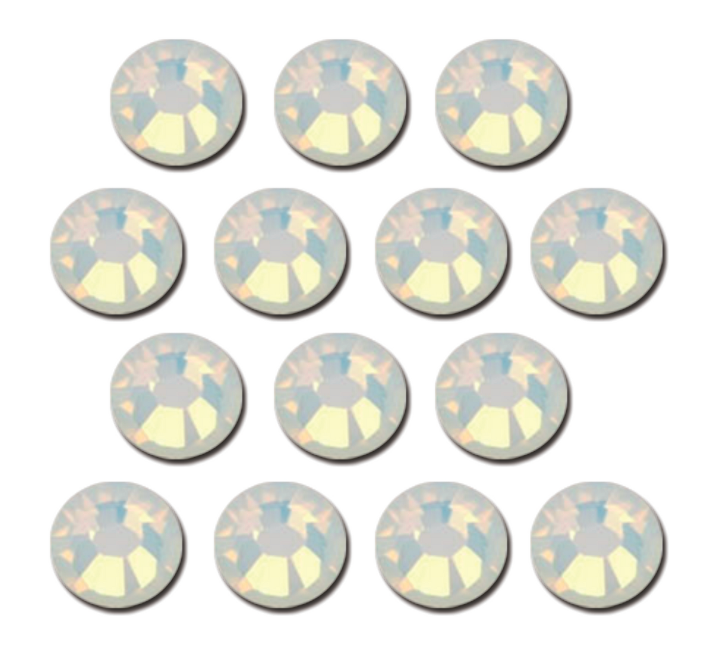 **White Opal Hot-fix Mini Bag